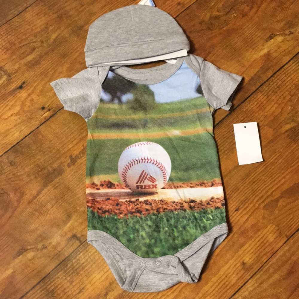 NWT ⚾️ RBX Bodysuit and Hat