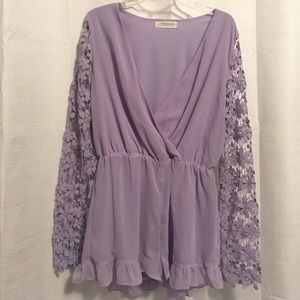 Lavender romper