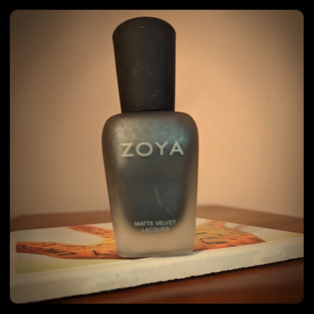 Zoya matte velvet nail polish