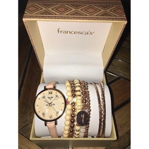 Rose Gold Boxed Watch Set