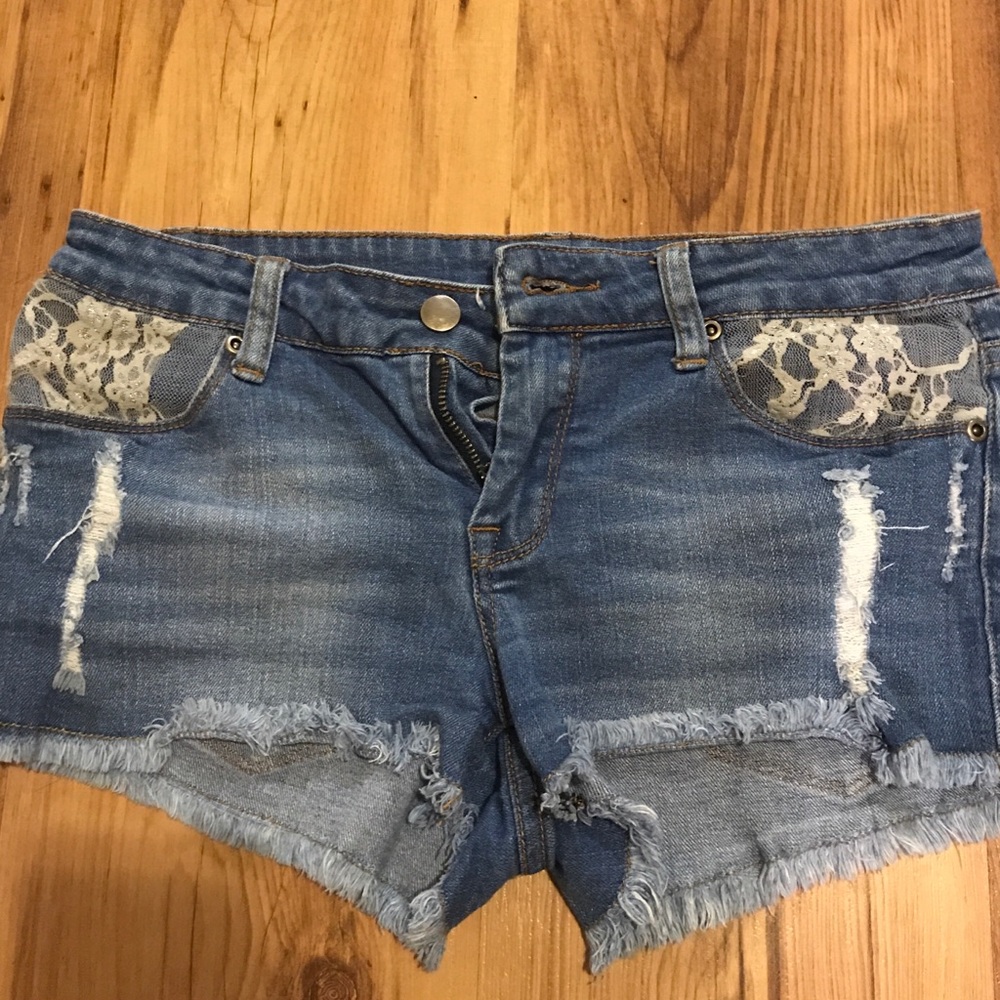Jean shorts