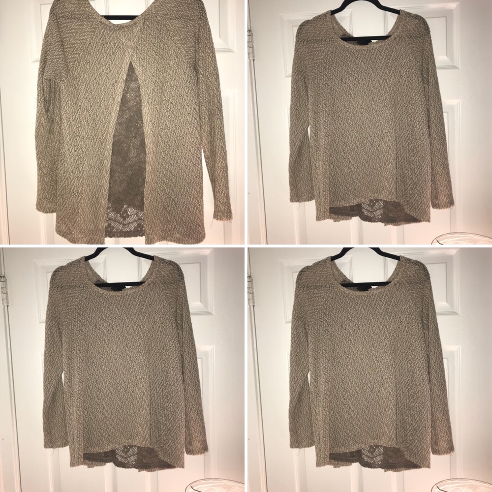 Beige bobeau sweater