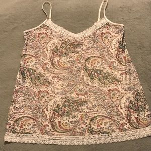 Ann Taylor Loft maternity Beige camisole