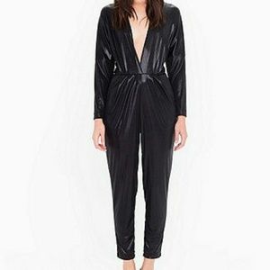 Metallic Jersey Jumpsuit (Adelyn) - NWT