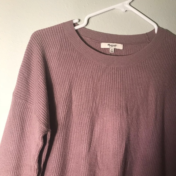 ⚠️SOLD Madewell Sweater Lavender Women Small - Picture 4 of 8