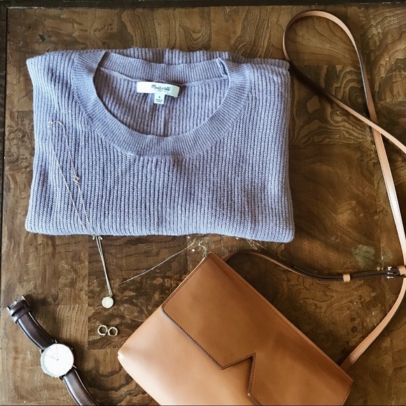 Madewell Sweaters - ⚠️SOLD Madewell Sweater Lavender Women Small