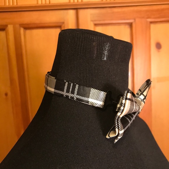 Elegant checkered bowtie 💋 - Picture 2 of 5