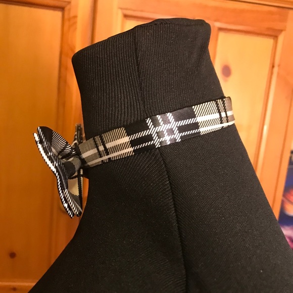 Elegant checkered bowtie 💋 - Picture 3 of 5