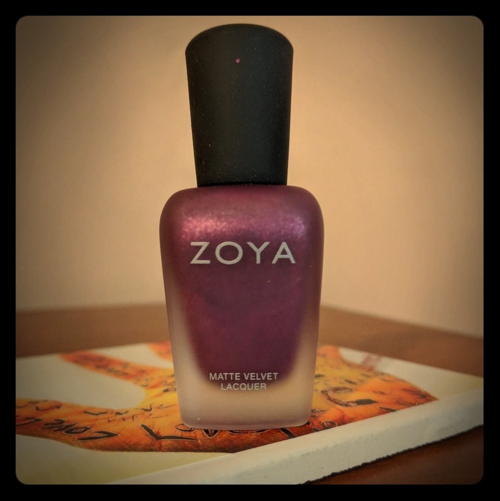 Zoya velvet matte nail polish