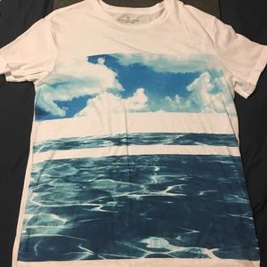American Eagle Ocean Graphic Tee