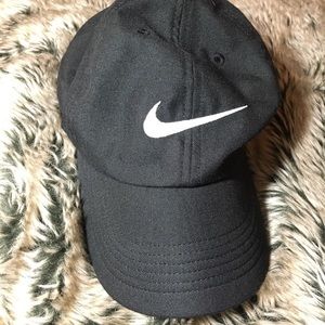 Women's black Nike Dri-Fit hat