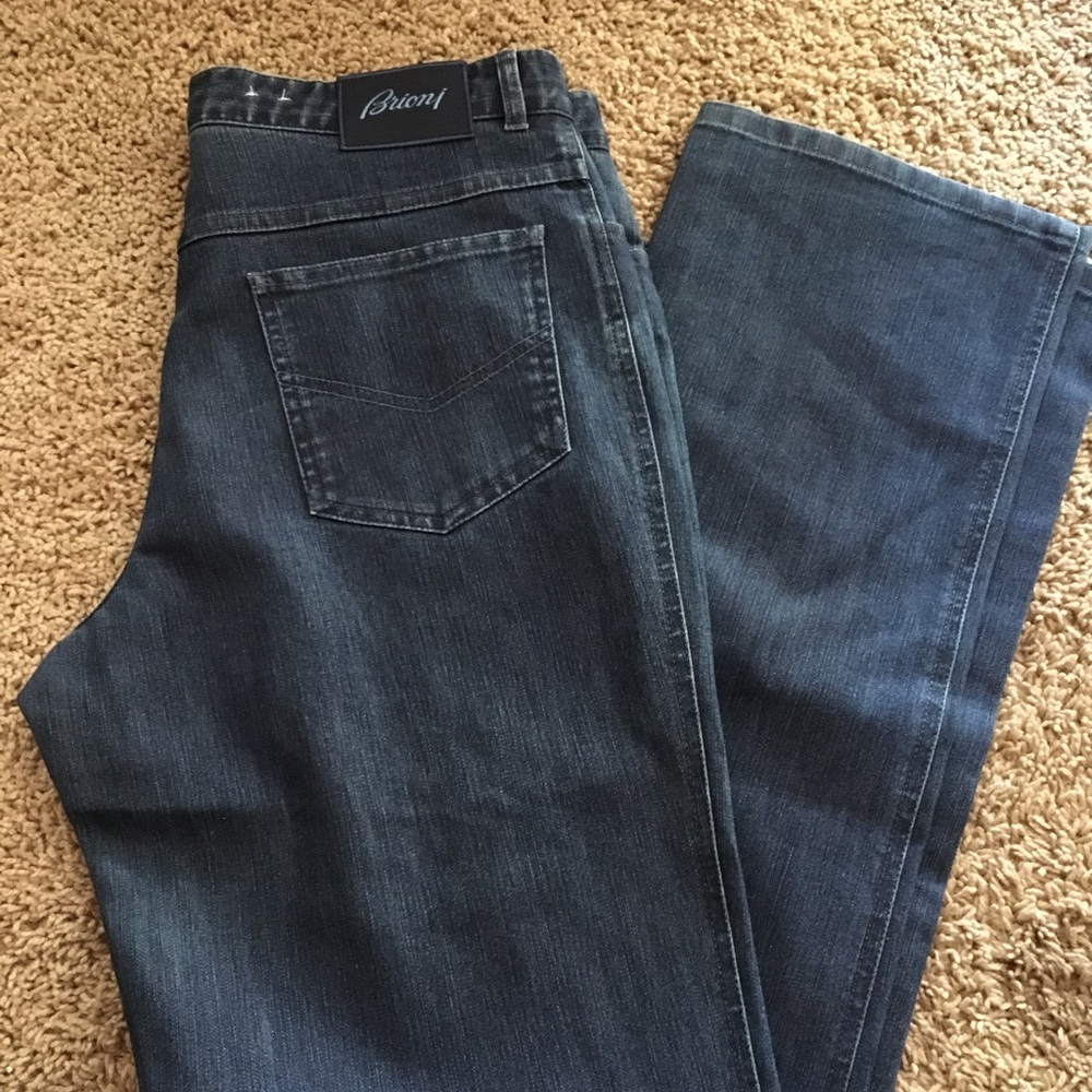 Men’s Brioni Dark Denim Jeans