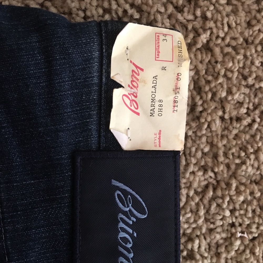 Men’s Brioni Dark Denim Jeans - Picture 4 of 6