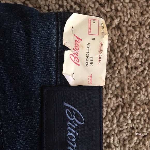 Men’s Brioni Dark Denim Jeans - Picture 4 of 6