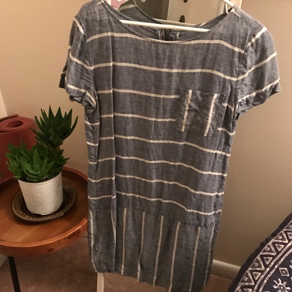 LOFT Lou & Grey Linen Dress- Medium