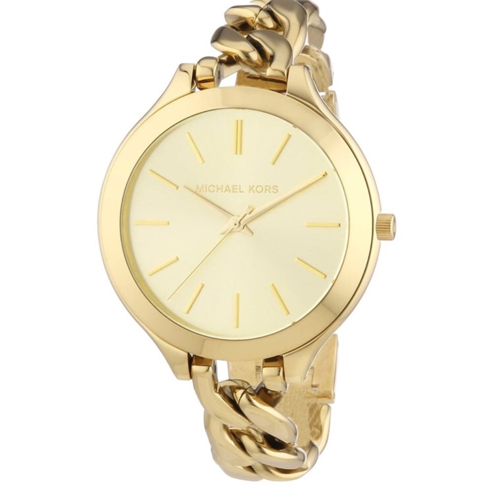 Michael Kors Braid Gold Watch