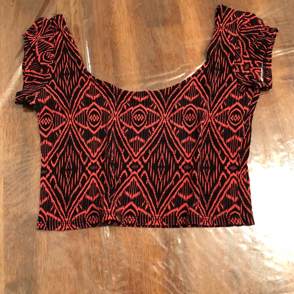 Aztec Crop Top