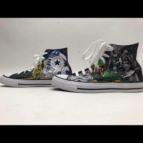 Hand painted Customizable Star Wars shoes - Picture 6 of 7