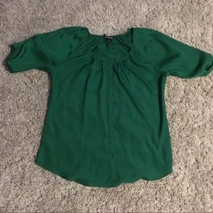 Express blouse, gently worn.