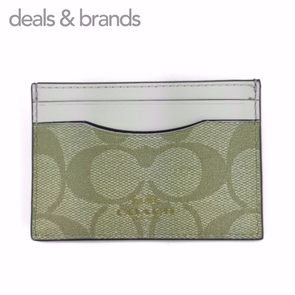 NWT COACH Signature Credit Card Case Holder