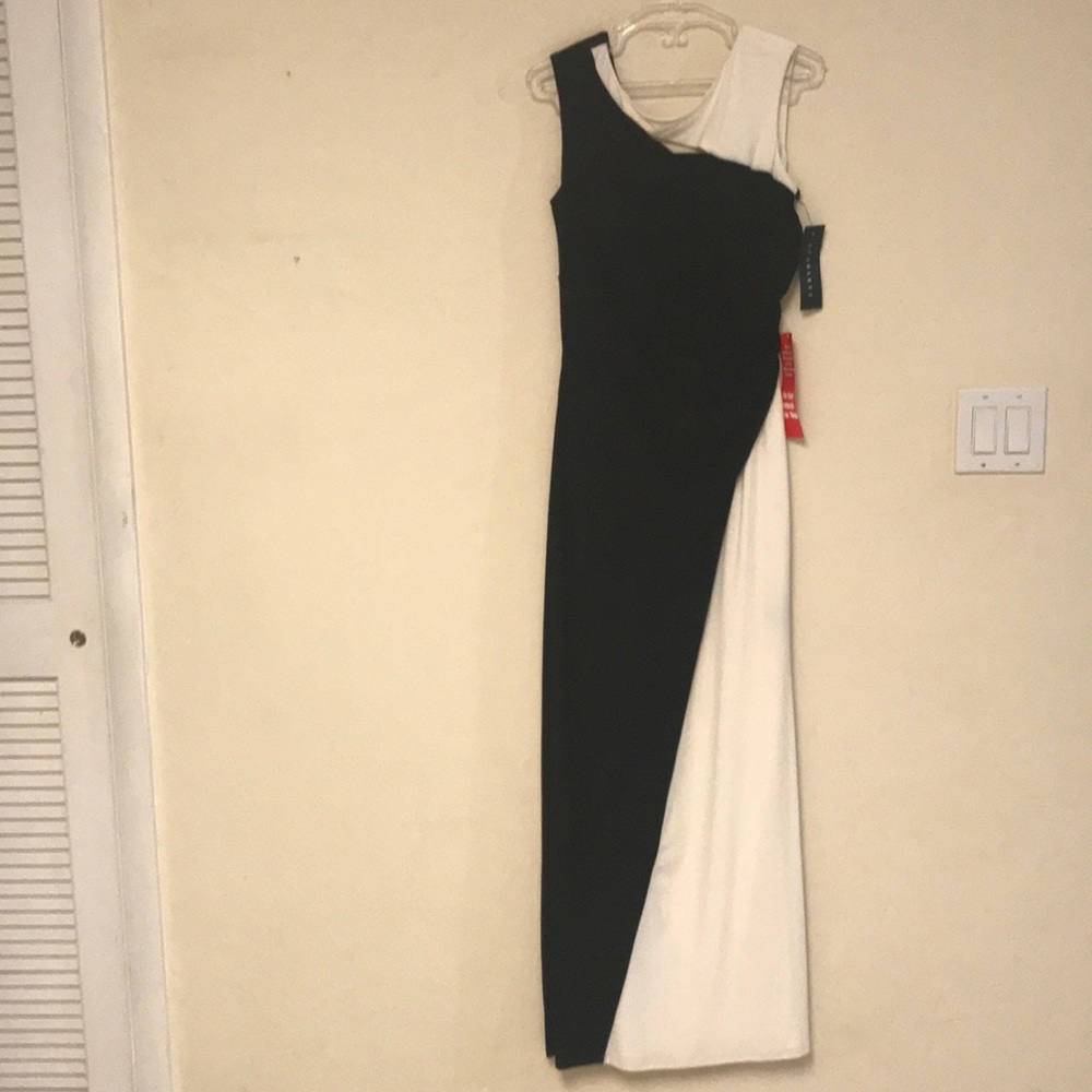 Black & White Maxi Dress
