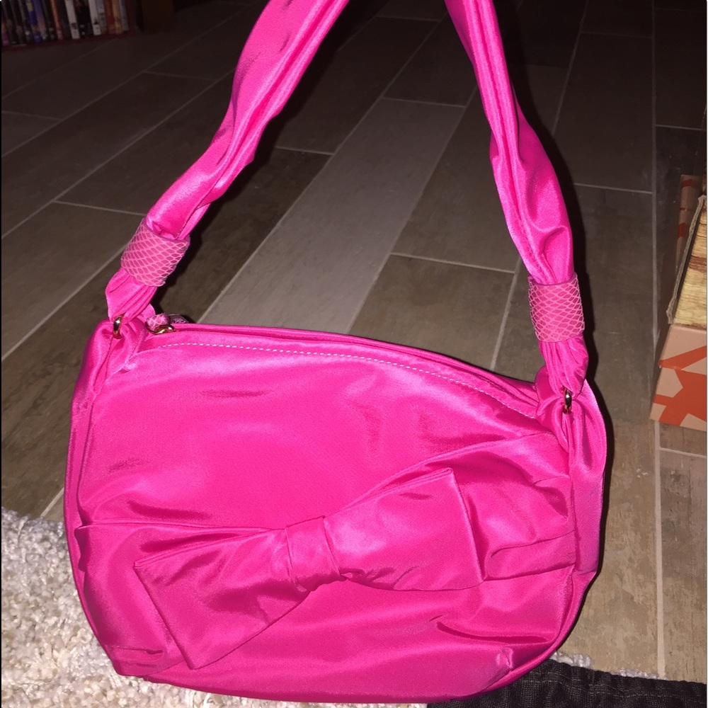 Kate spade hot pink nylon purse. Hard to find!