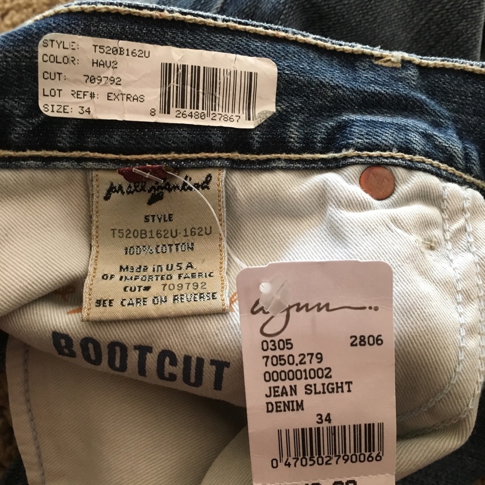 Men’s 7 distressed jeans  size 34