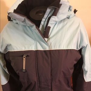 Liquid Woman's Large Snowboarding Hooded Jacket