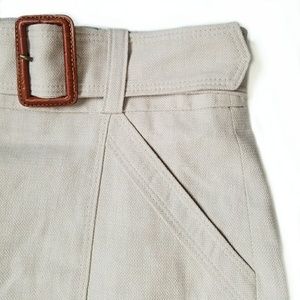 The Limited Safari Belted Pencil Skirt