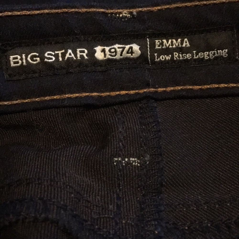 Big Star EMMA Low Rise Legging in Radiant - Picture 7 of 8
