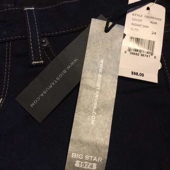 Big Star EMMA Low Rise Legging in Radiant - Picture 4 of 8