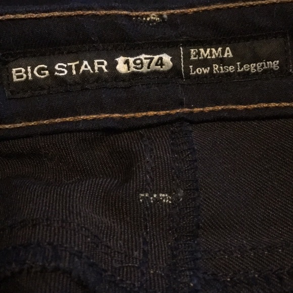 Big Star EMMA Low Rise Legging in Radiant - Picture 7 of 8