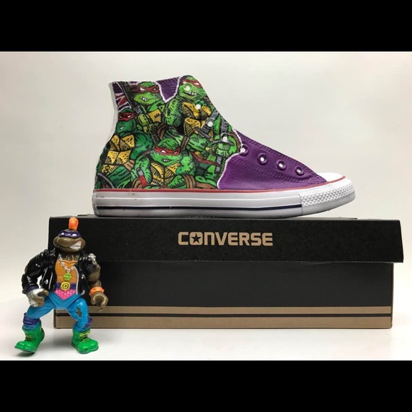 Hand Painted Teenage mutant Ninja Turtles Shoes - Picture 3 of 7