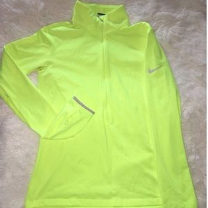 NWOT Nike pro hyper warm half zip