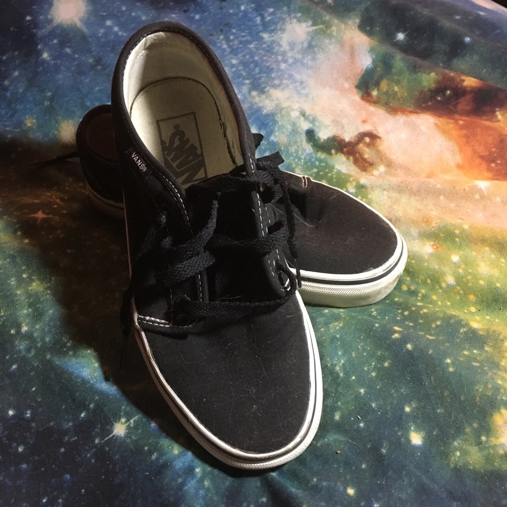 Classic black vans 6.5