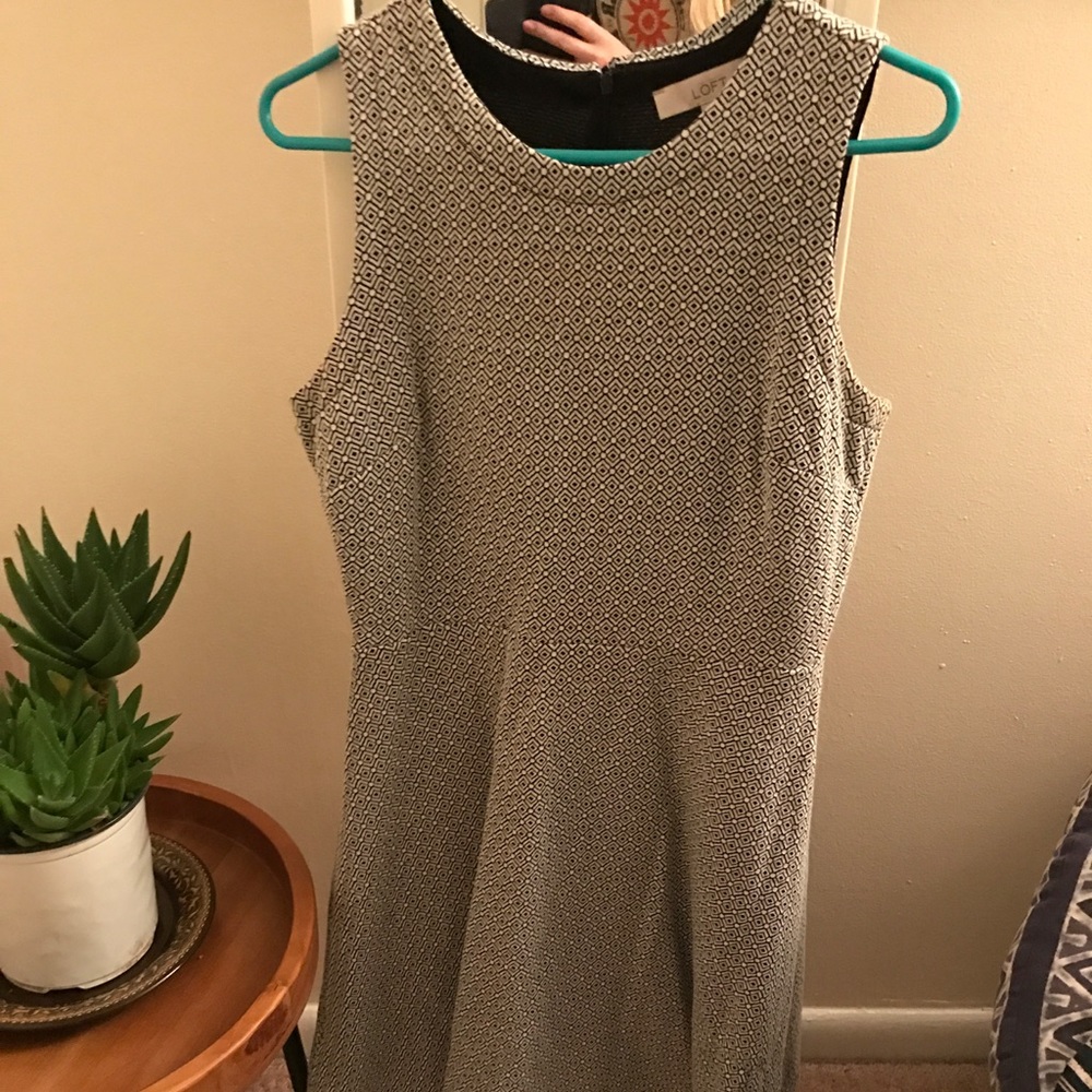 LOFT Vintage Looking Dress- Size 6