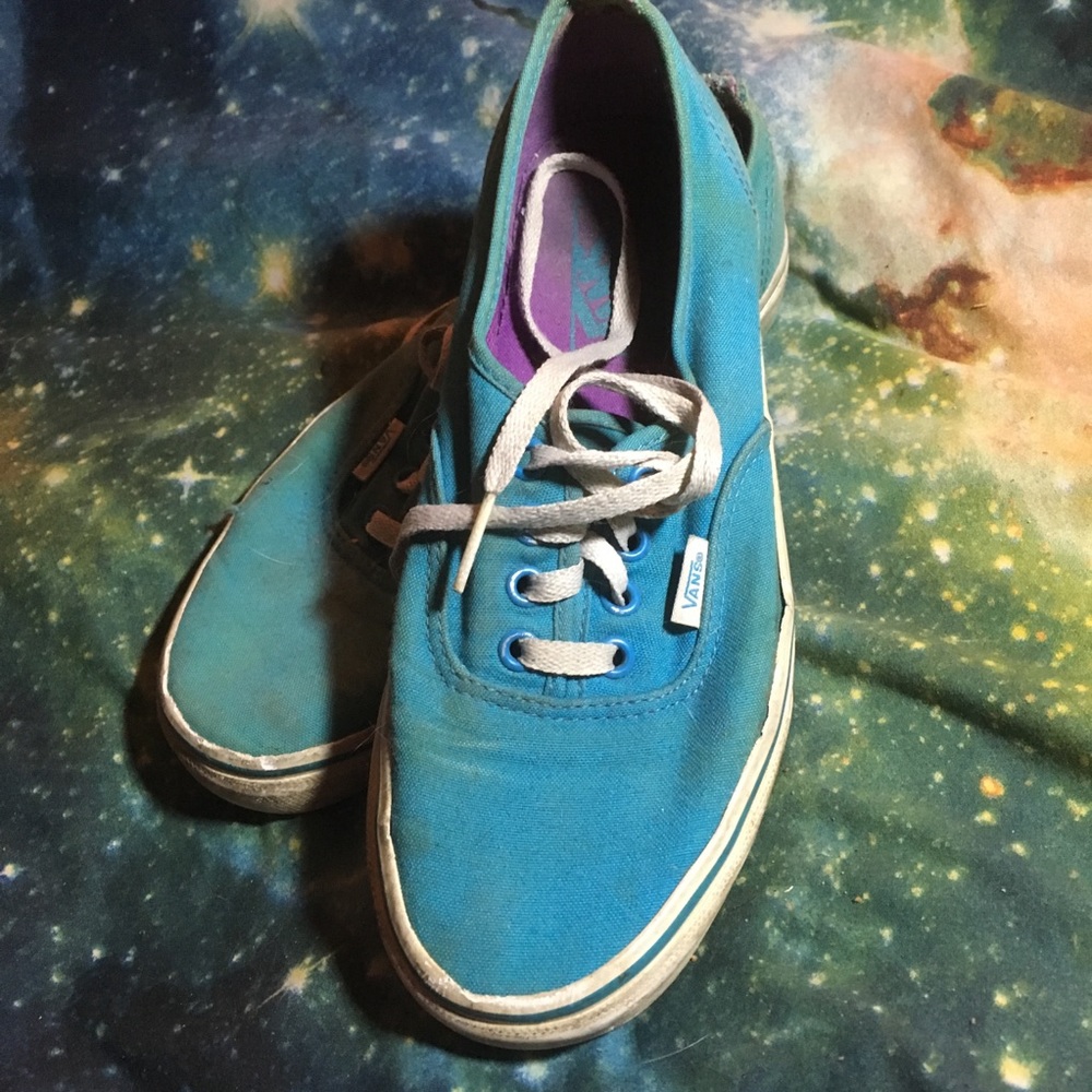 Classic blue vans 7.5