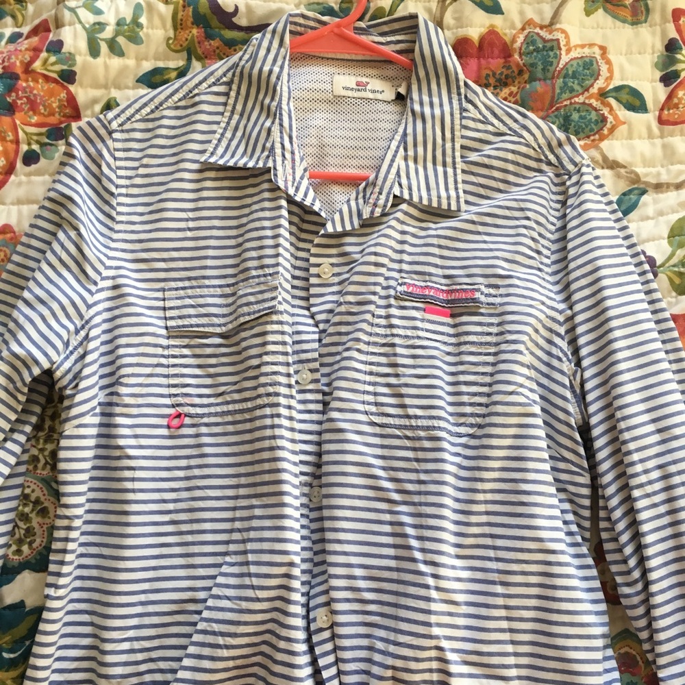 Vineyard Vines fishing shirt