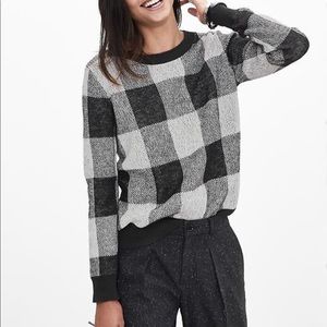 Banana Republic Buffalo Check Sweater