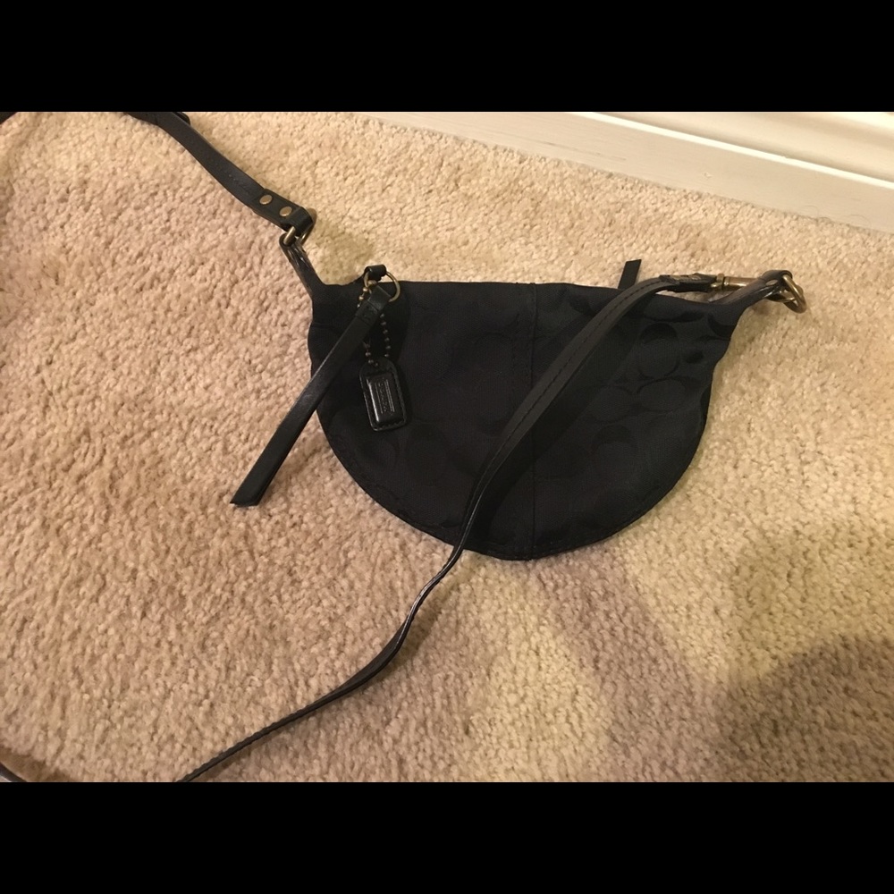 Coach cross body purse