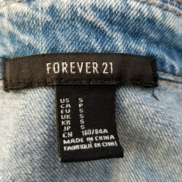 Forever 21 Denim jean vest - Picture 4 of 5
