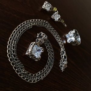 Silpada Uptown Necklace, Ring and Earrings