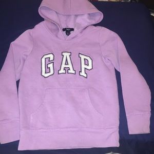 gap purple hoodie
