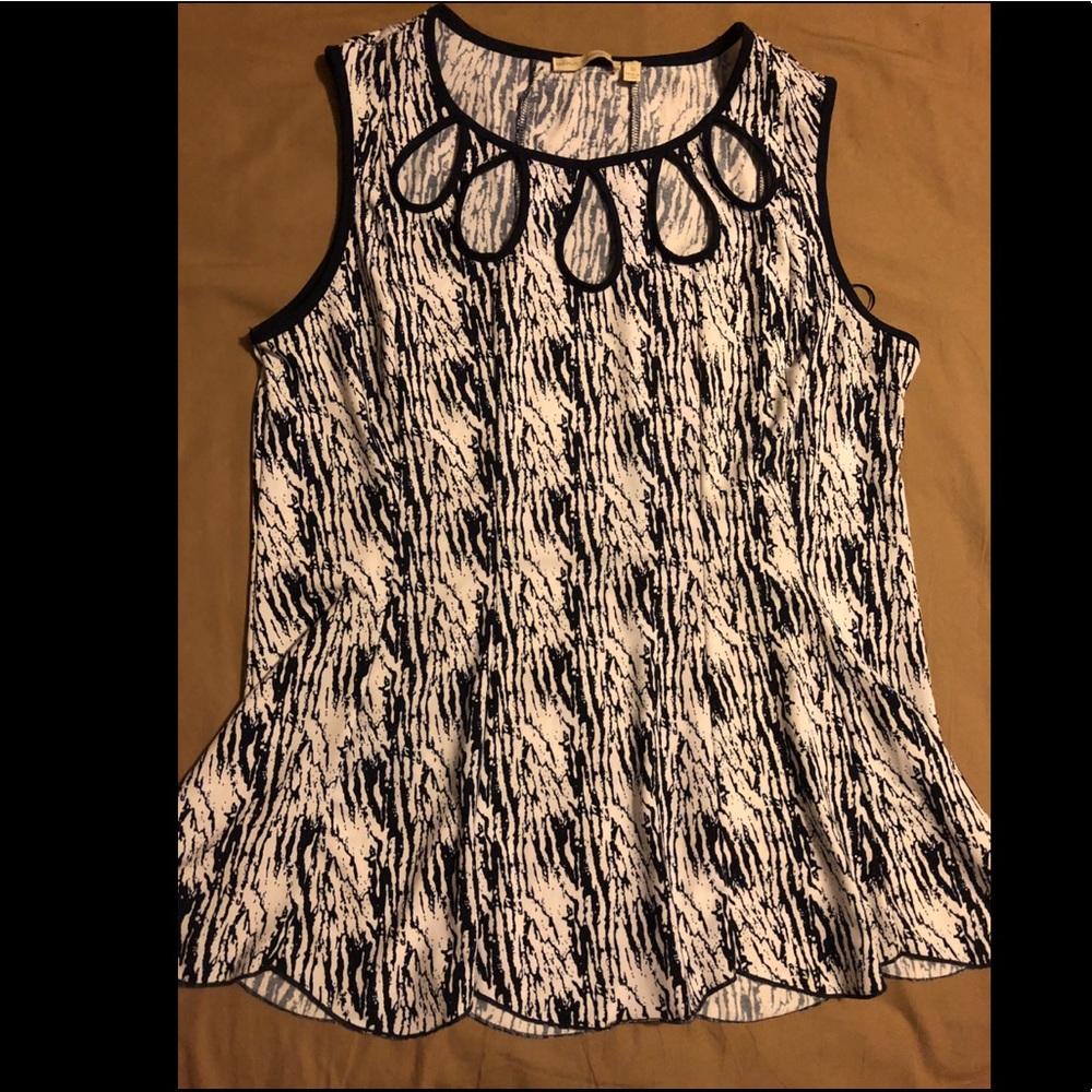 Maria Gabrielle Peplum Style Shirt/Blouse