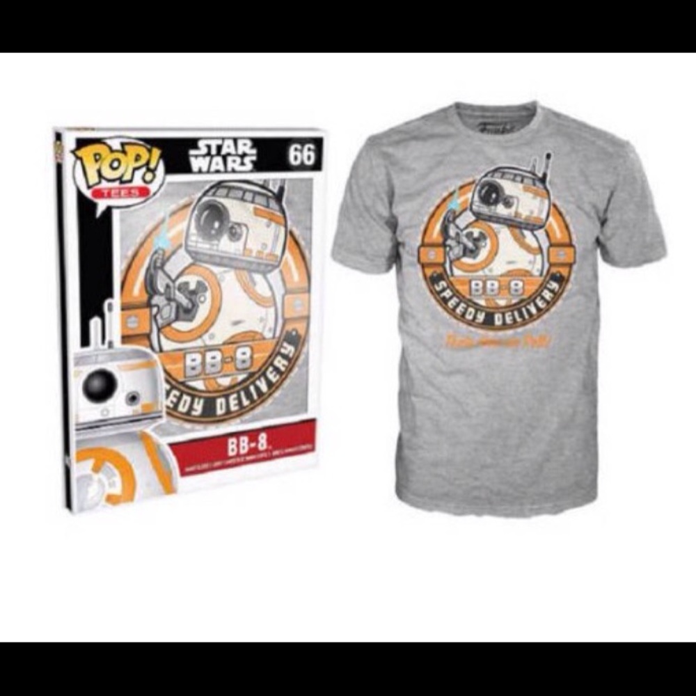 Star Wars Funko Pop BB-8  tee shirt New