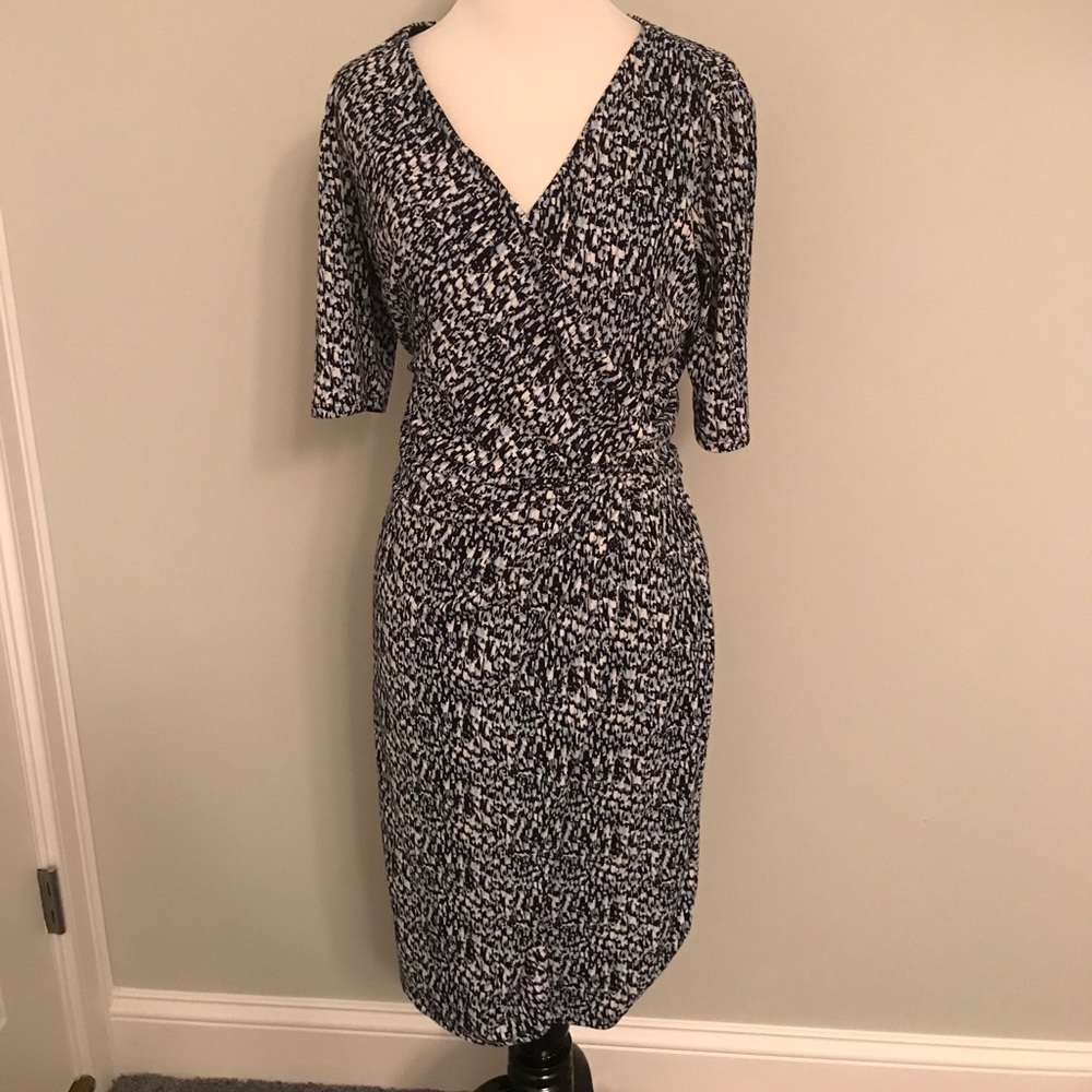 Ann Taylor Medium Wrap Dress EUC