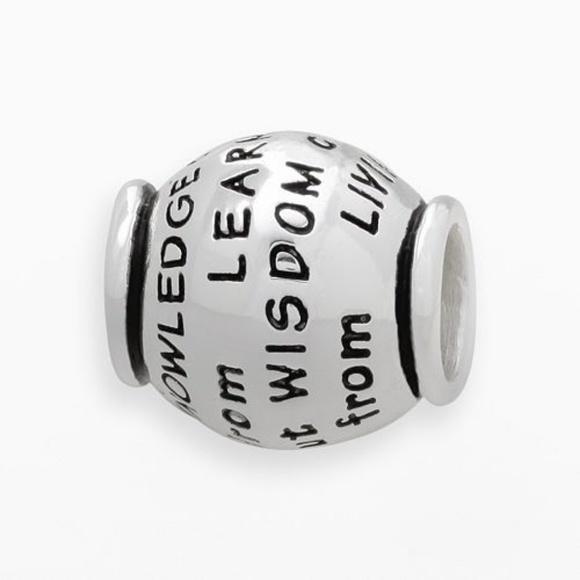 Sterling SIlver Charm Wisdom Owl - Picture 2 of 2