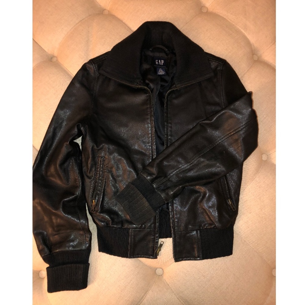 Gap Genuine Leather Jacket