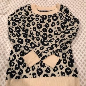 Gap Leopard Print Sweater