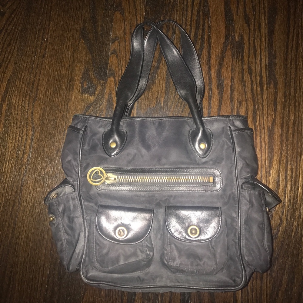 Black handbag